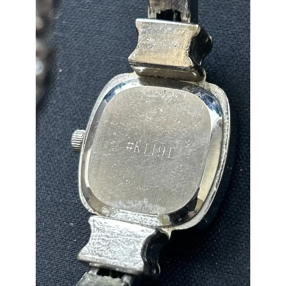 Vivani MOP Dial Silver Tone Women’s Cuff Watch